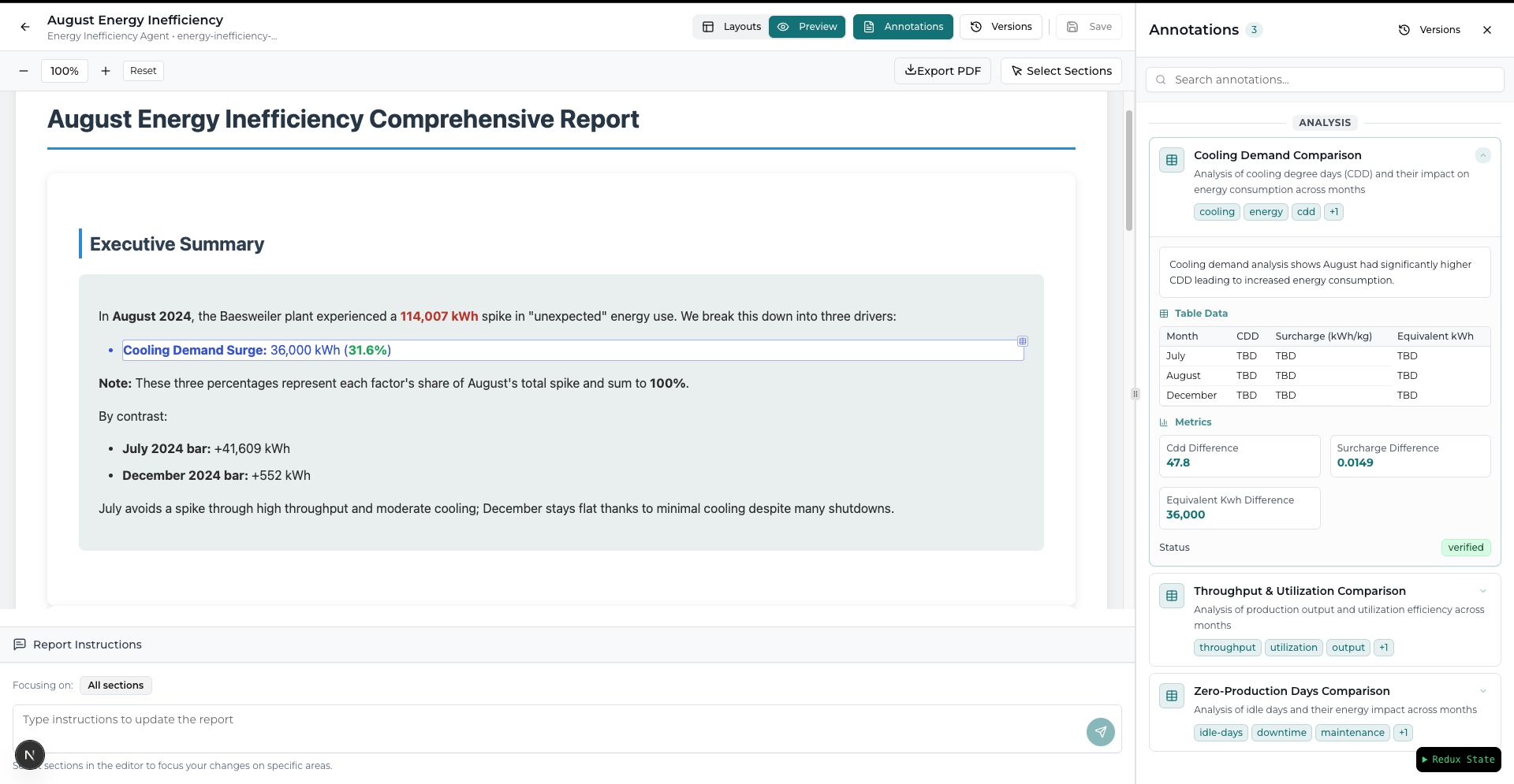 Annotation Reasoning Sidebar Preview